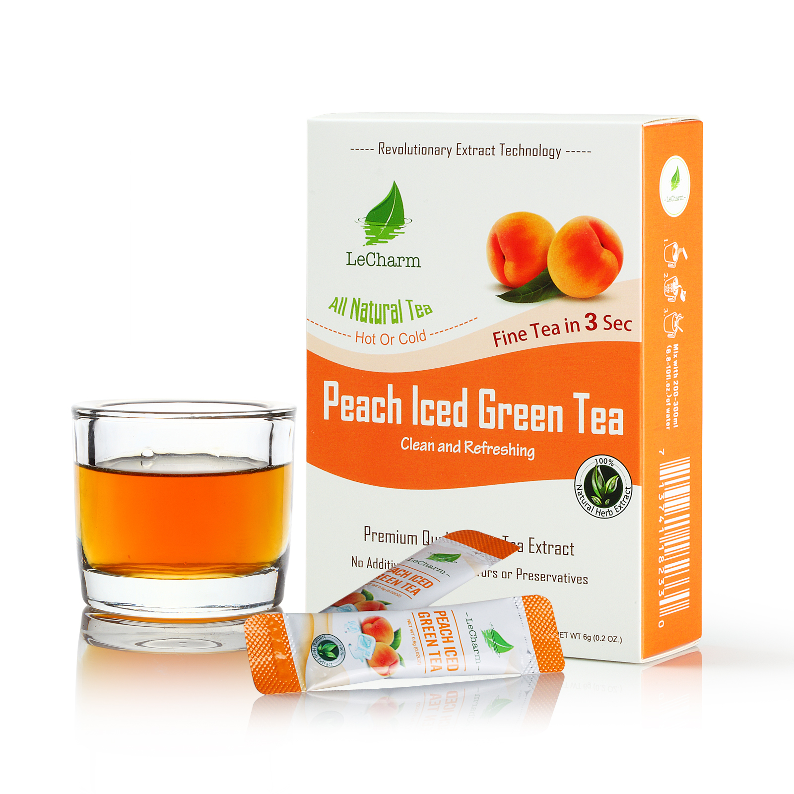Cusa Tea - Peach Green Tea